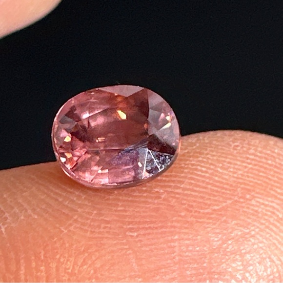 Pink Tourmaline Gemstone .90 carat oval shaped (October birthstone) - Picture 12 of 17